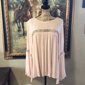 Boho top/blouse. Plus size 1